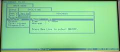 Data General Walkabout Reminder Menu