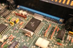 Close-up of the KR1801VM1 CPU