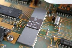 HP 3325A nanoprocessor close-up