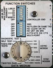 HP 37201A function switches