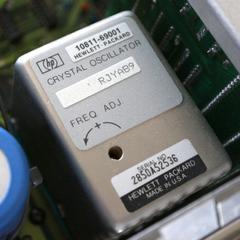HP 5335A OCXO close-up