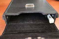 HP-75C carrying case (inside view)