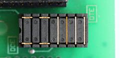 DCE/DTE configuration block on the board inside