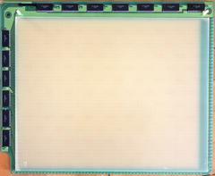 HP 9111A back of the platen