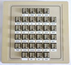 SGI button box (front, with label overlay)