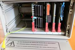 Cards inside the Stoll unit