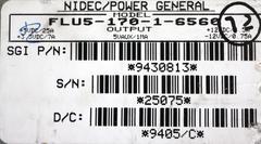 Indy Nidec PSU label