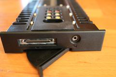 O2cam and line-out ports on the back of the AV1 module