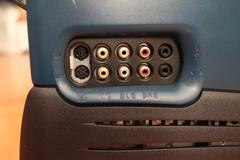Audio/Video I/O ports on the O2