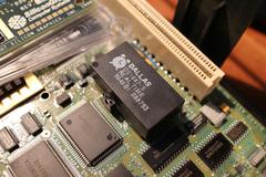 Original DS1687 RTC chip on O2 motherboard