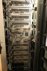 SGI Origin 3400 (back view, door open, without NUMAlink3 cabling)
