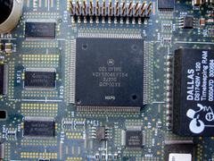 Close-up of the L1 controller inside a C-brick