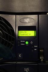 Close-up of L1 display on a C-brick