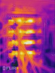 Thermal view of upper C-bricks (back)