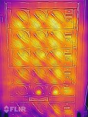 Thermal view of upper C-bricks (front)