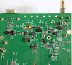 Mainboard (bottom view, close-up of the GPS antenna section)