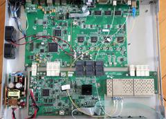 VelocityKVM-8 Receiver unit (inside view)